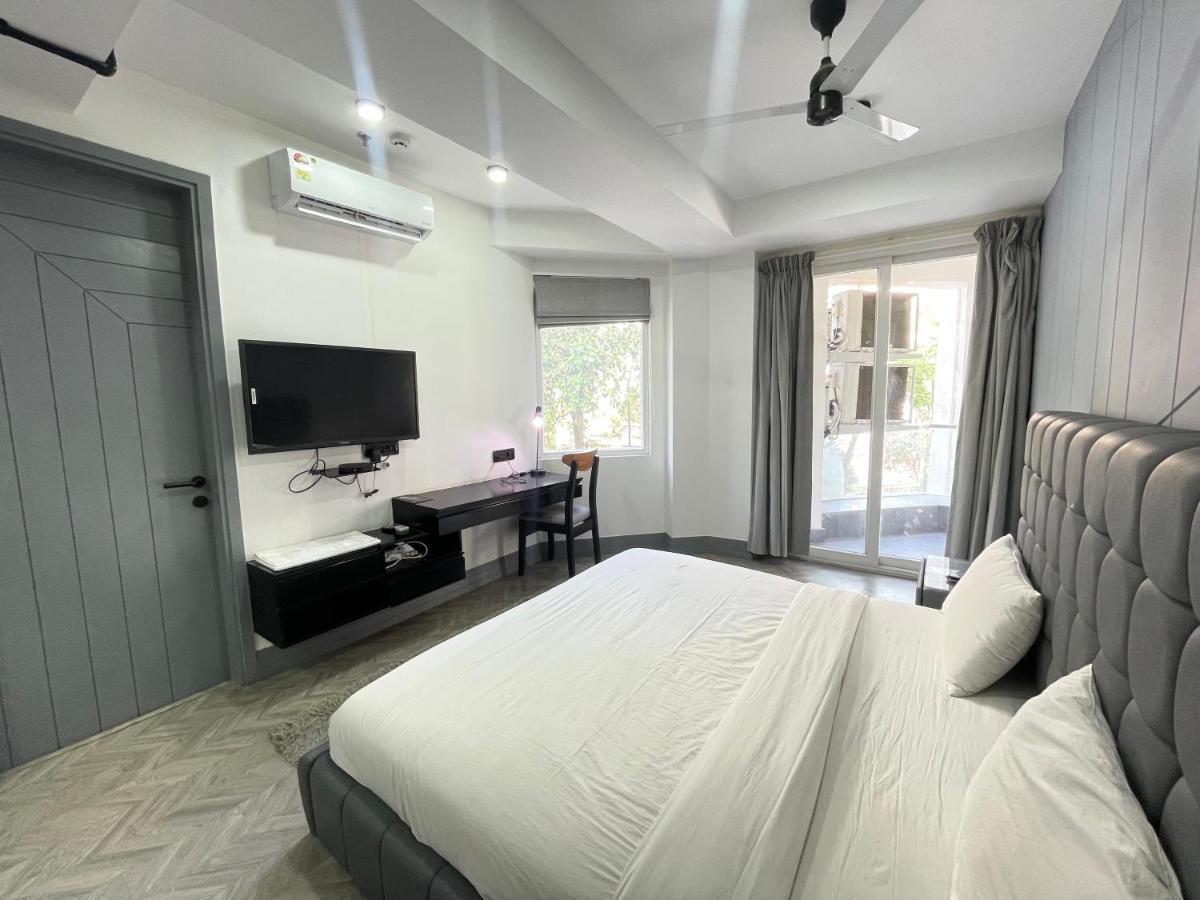 Bedchambers Serviced Apartments, Mg Road Gurgaon Esterno foto