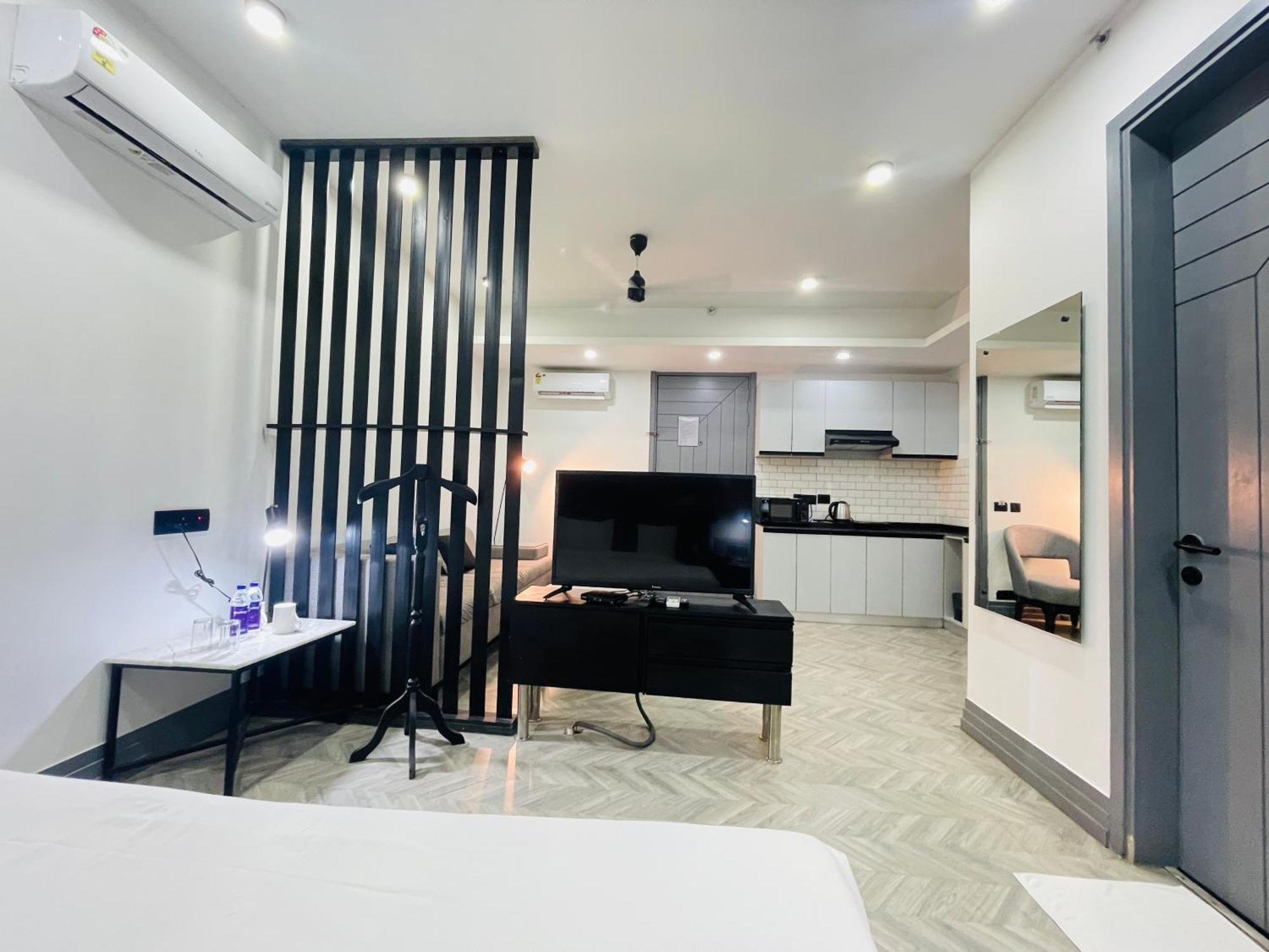 Bedchambers Serviced Apartments, Mg Road Gurgaon Esterno foto